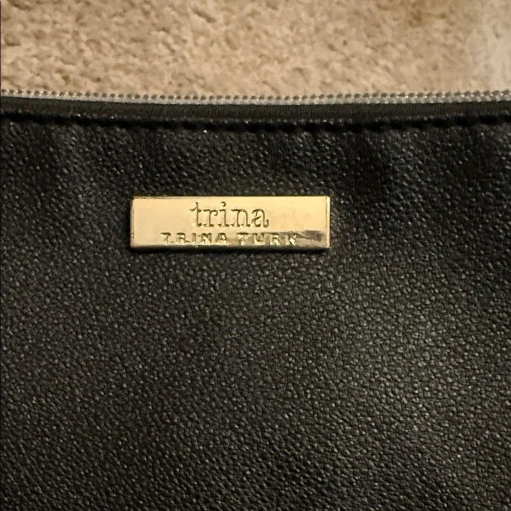 Trina Turk Black Cosmetic Bag
